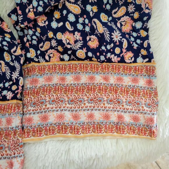 Kingston Grey Women's Floral Sleeveless Juniors Halter Wide-Leg Jumpsuit- S - Picture 8 of 11